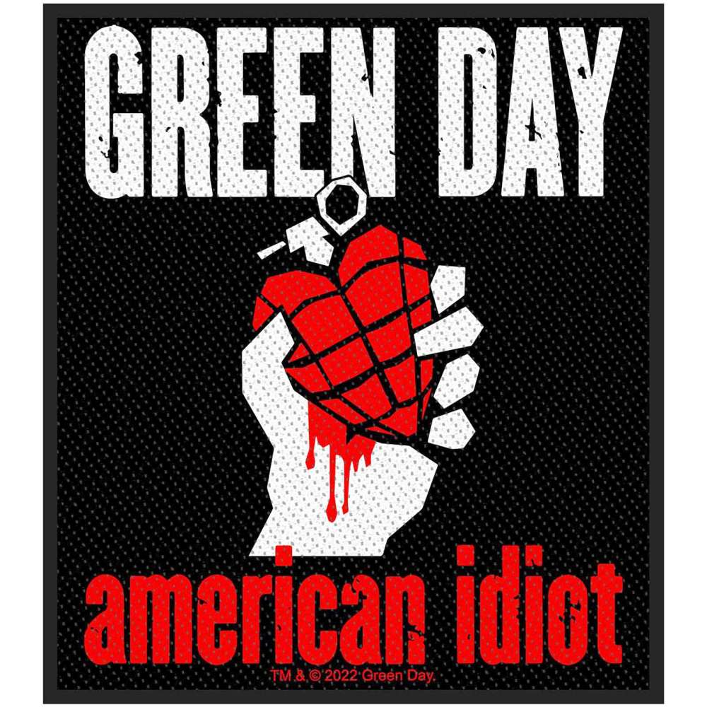 Green Day - American Idiot Patch - Multicolours